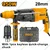 Ingco 28mm 950 Watt, 2.5J Impact Energy Rotary Hammer With Drill Bits & Chisel, 1050 RPM (4670 BPM) (RGH9528-2)