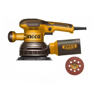 Ingco 150mm Rotary Sander With 5 Pcs Sand Papers, 6000-12000 RPM (RS4516)