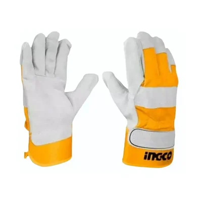 Ingco HGVC01 - 10.5 Inch Leather Gloves
