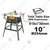 Ingco TS15007 Table Saw with Stand (1500W)