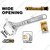 Ingco 150mm (6") 0-24mm Clamp Size Adjustable Wrench (HADW131062)