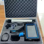 Heavy Duty 12.7mm Handheld Inkjet Printer, Blue Software without Cartridge for Metal, Plastic, Glass Material