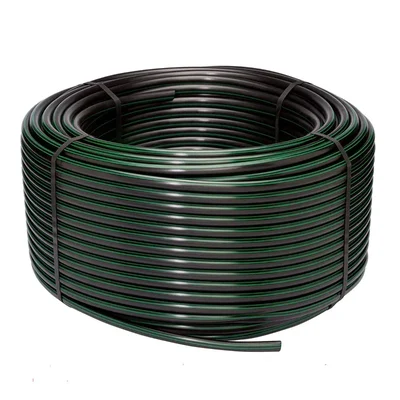 Kamal Agrotech 20 mm Inline Drip Pipe with 40 cm Hole Spacing for Drip Irrigation | 300 meter For Plant Gardening