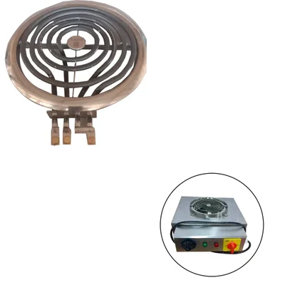 Inner Coil for Indian Hot Plate Single Coil (17 x 15)inch (43.18 x 38.1)cm, 2.5 KW, SS Body