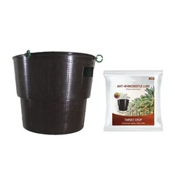 Insect Bucket Trap with AHT-Rhino Beetle Lure (Pack of 10 Pcs)