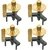 SBT Instruments 4pcs Spherometer Brass Single Disc 1/100mm