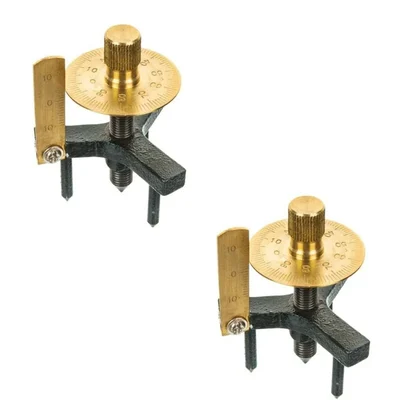 SBT Instruments 2pcs Spherometer Brass Single Disc 1/100mm