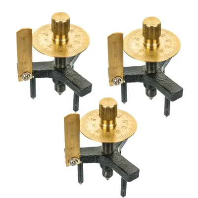 SBT Instruments 3pcs Spherometer Brass Single Disc 1/100mm