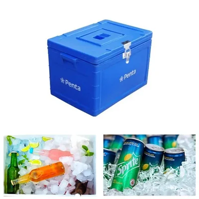 Penta PPT-IB-50 VL Insulated 50 Litre Ice Box with Vending Lid, 40 to 48 hrs Insulation Support for Picnic & Outdoor