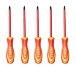 Total Insulated Screwdriver – (THTISPZ180 ) Pack of 5