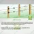 Agriansh White Plastic Insulator for Solar Fencing/Solar Energizer (Pack of 100)