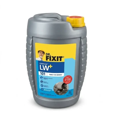 Dr. Fixit AD Mixture Pidiproof LW+ 101 Waterproofing Liquid Tonic for Cement Integral Concrete Mortar Admixture