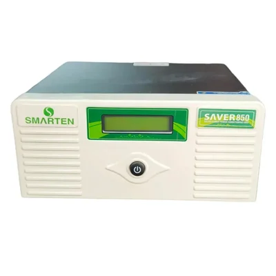 Smarten 850 Sine Wave Solar Inverter 12VDC 25A SCC for Industrial Power Backup