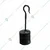Reliant Lab Slotted Weights with Hanger Iron Black Painted Total Weight 10 kg (5x2kg)
