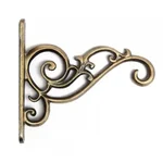 Ecofynd Metal Wall Hook Hanging Plant Bracket Decorative Straight Plant Hanger for Bird Feeders, Planters, Lanterns, Macrame