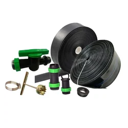 High Quality Rain Pipe with Irrigation Kit and Accessories | Suitable for 2000 square meter (Half acre) Area 