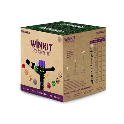 My Irigacio World Winkit Portable Irrigation Kits with Hans Sprinkler