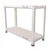 ALIJA 2 Shelf 30 x 41 x 15 Inch ( 2.5 x 3.5 x 1.25 Ft.) Ivory Colour 20 Gauge Multipurpose Storage Rack