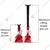 Hukums 6 Ton Load Capacity Jack Stand For Army Trucks & Normal Trucks- 430 mm Maximum Lifting Height (Warranty-2 Years)