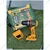 Jadever 13mm 20V Cordless BL 52Nm Max. Torque Impact Drill With Battery-Charger & Drill Bits, 30000 BPM Impact Rate (JDCDP5282)