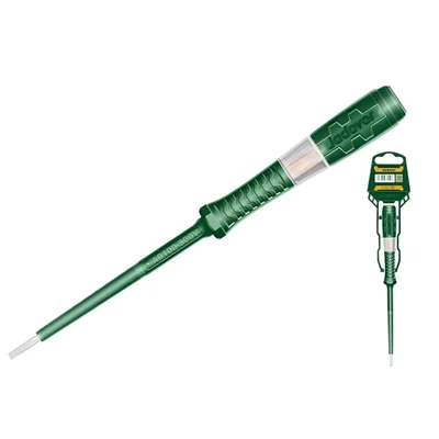 Jadever 4mmX190mm AC 100-250V Slotted Tip Compact Voltage Tester Screwdriver/Test Pencil - Pack Of 5 (JDTP2904)