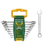 Jadever 8 Pcs 6mm-19mm Sizes Combination Spanner Set (JDSP1208)