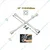 Jadever 14 Inch(350mm) 4-Way Cross Rim Lug Wrench (JDTH8314)