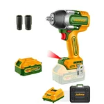 Jadever 1/2 Inch 20V Cordless BL Powerful Impact Wrench With Battery-Charger & Sockets, Max. Torque 780Nm (JDCD1B78)
