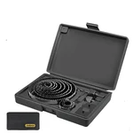 Jadever 16 Pcs 19mm(3/4")-127mm(5") Carbon Steel Hole Saw Set (JDKJ4416)