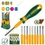 Jadever 9-In-1 Interchangeable Screwdriver Set Suitable For Household, Automotive, Electronics Repair & DIY Projects (JDSS1B10)