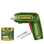Jadever 6.35mm (1/4") 4V Cordless Max. Torque 4Nm Screwdriver With 2 Pcs Cr-V Bits, 0-240 RPM (JDCV4628)