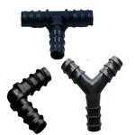 Combo Pack of Elbow, Tee and Y Joiner for Drip Irrigation (50Pcs Each)