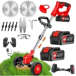 Jaiveer 21V Battery Operated Grass Cutting Machine for Garden & Agriculture Pruning With Battery & Charger