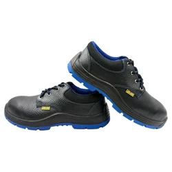 JAMA JB041 Leather Safety Shoe For Construction, Automotive & Industrial Sector With Steel Toe(Size-6)