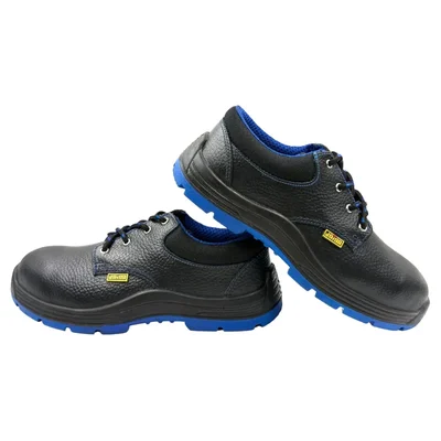 JAMA JB041 Leather Safety Shoe For Construction, Automotive & Industrial Sector With Steel Toe(Size-7)
