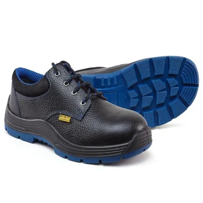 JAMA JB 41 Phoenix Leather Safety Shoes for Men, Durable, Comfortable Work Footwear(Size-6)