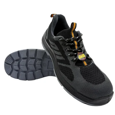 JAMA JF001 Lightweight Safety Shoe With DD-PU Sole and Steel Toe(Size-7)