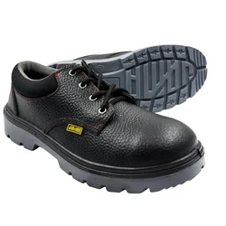 JAMA JS-062 Steel Toe Safety Shoes, Slip Resistant, Leather Upper, Oil & Water Resistant(Size-6)