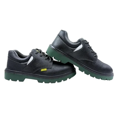 JAMA JS161 Heat Resistance Leather Safety Shoe With Steel Toe(Size-6)