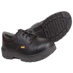 JAMA JS 73 Phoenix Low Ankle Safety Shoes,Black(Size-6)