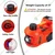 Janvitha JCJI5T 5 Ton 12 V DC Electric Hydraulic Car Jack with Tire Inflator and LED Light 