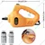 Janvitha JSJSI3T 3 in 1 3 Ton Electric Scissor Jack Tool Kit with Impact Wrench for Tire Change