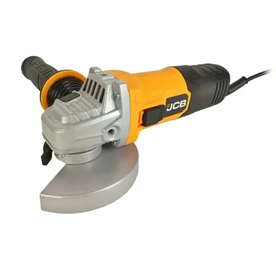 JCB 115mm (4.5") 600 Watt M14 Thread Size Angle Grinder With 2-Position Anti-Vibration Handle, 12000 RPM