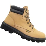 JCB Beige Nubuck Leather Steel Toe High-Performance Safety Work Boot Trekker