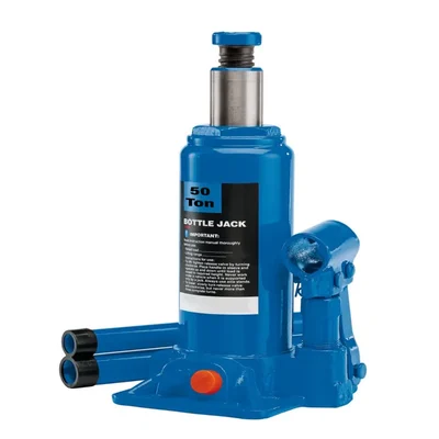 Jhalani 50 Ton Hydraulic Bottle Jack for Truck, Industrial equipment, Dumper, Farm vehicles - 285 mm Max. lifting Height