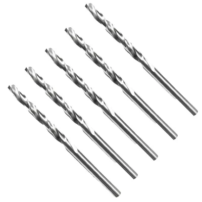 JK Super Drive 5 Pcs 13 mm (1/2 inch/0.51 inch) HSS Straight Shank Ground Flute Drill Bits (Pack Of 1)