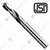 JK Super Drive 3.17mm Stub Series HSS Chrome Straight Shank Drill ISI Mark SD7704475 (Pack of 10)