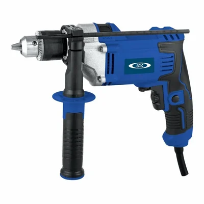 JK Super Drive 750W 2800 RPM 13mm Reversible Impact Drill Hammer Drill for Wood Metal Masonry 13mm Impact Drill Blue 9005096