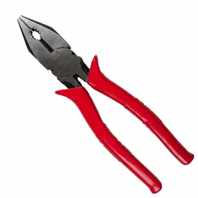 JK Super Drive 8 Inch Lineman Plier Induction Hardened Narrow Nose Cutting Holding Jeweler Tool SD7800003