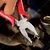 JK Super Drive 8 Inch Lineman Plier Induction Hardened Narrow Nose Cutting Holding Jeweler Tool SD7800003